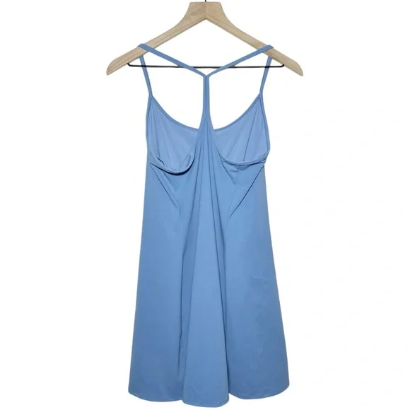Vuori One Shot Tennis Dress in Isle Blue - Picture 4 of 8